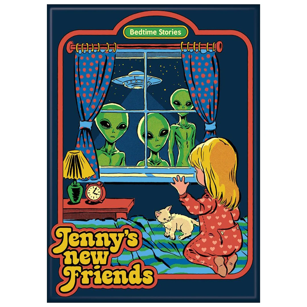 Jenny's new friends Magnet