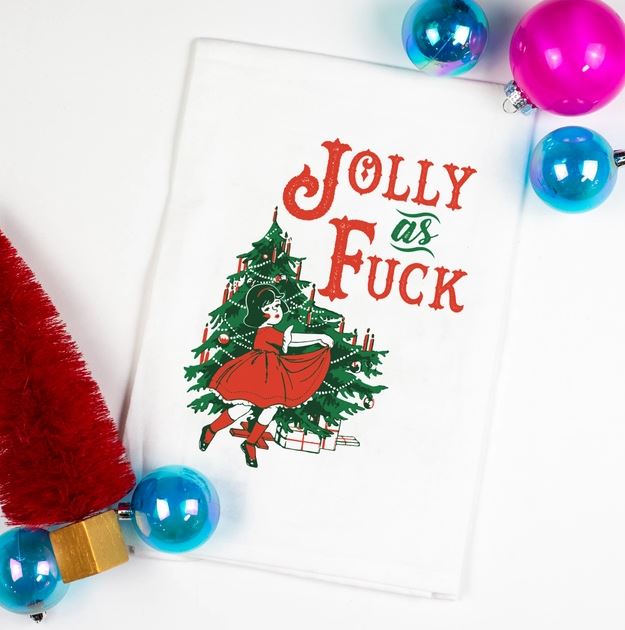 Jolly As Fuck Kitchen Towel