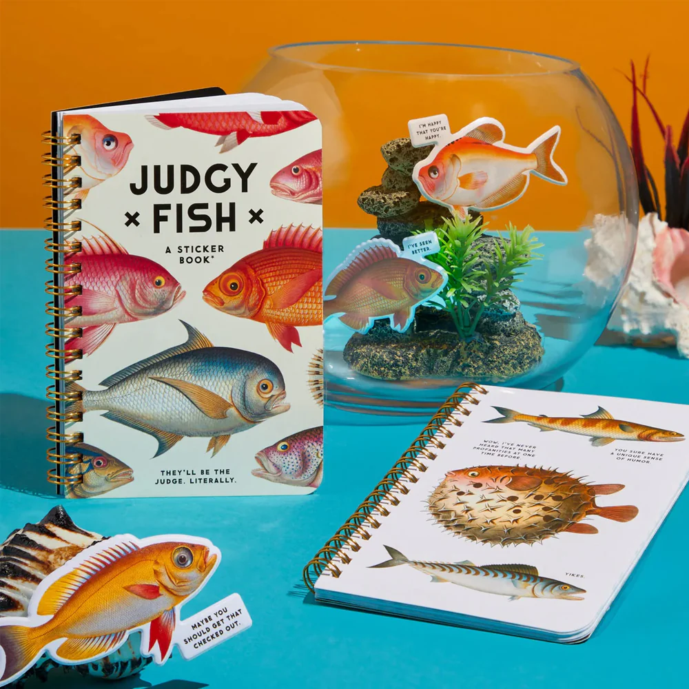Judgy Fish Sticker Book - Image 4