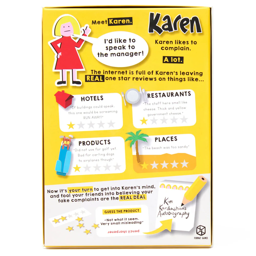 Karen Party Game  of 1 star reviews - Image 2