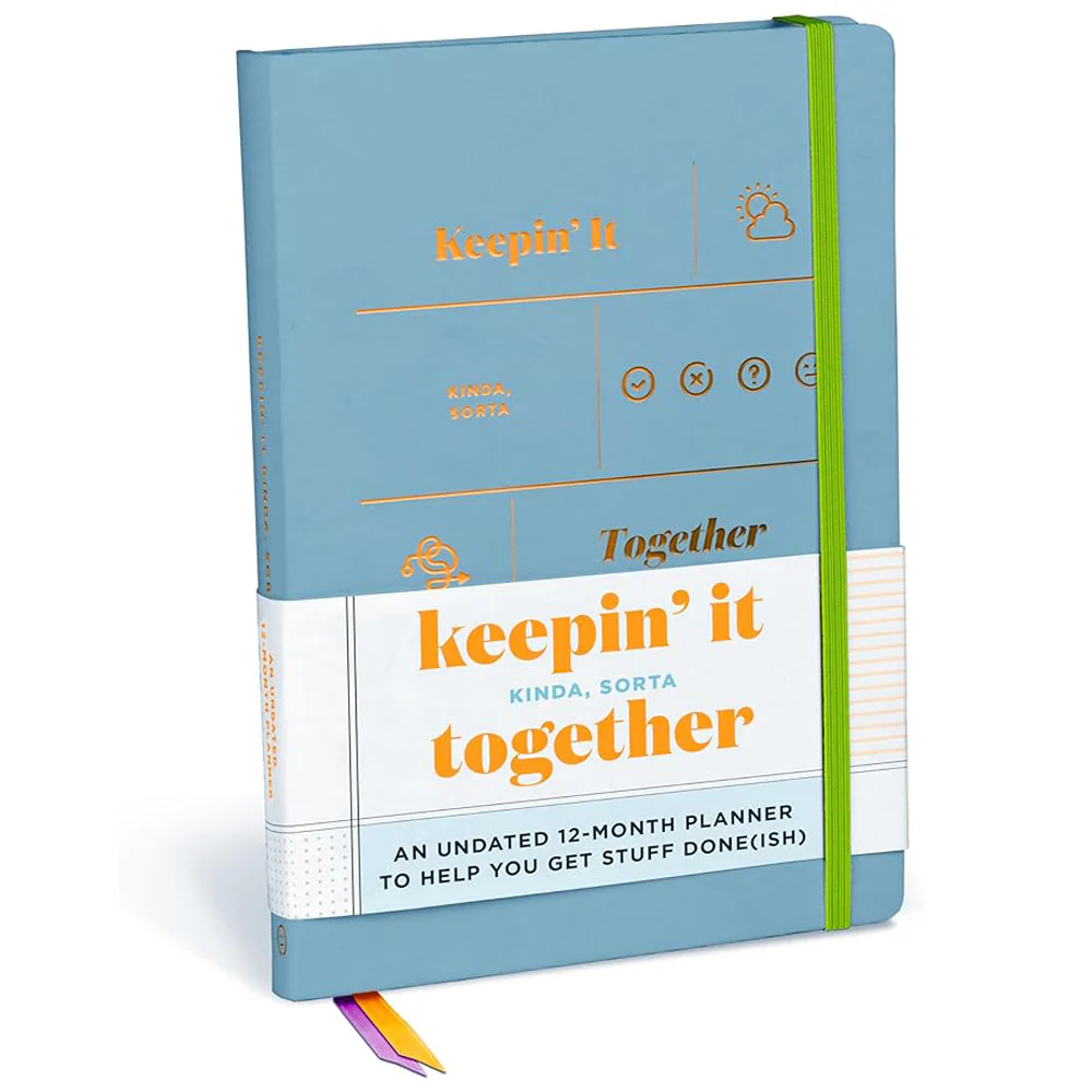 Keepin’ It Kinda, Sorta Together Large Hardcover Planner