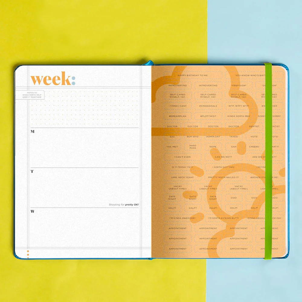 Keepin’ It Kinda, Sorta Together Large Hardcover Planner - Image 2