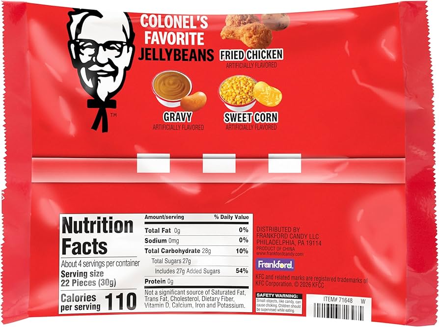 KFC Jellybeans 4 oz Bag - Image 3
