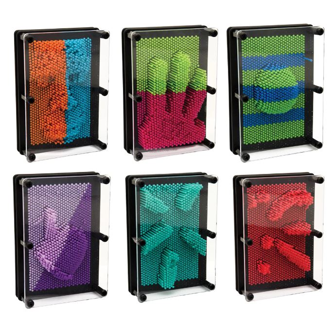 Large Colorful Pin Art - one random color - Image 2