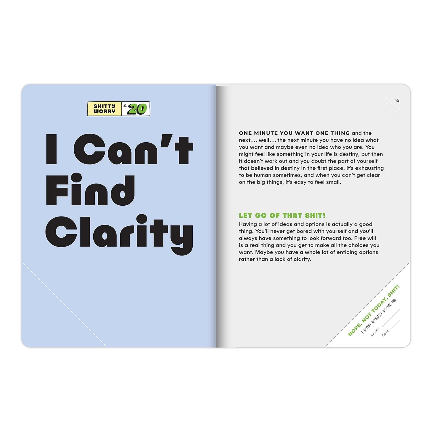 45 Ways to Relax and Let Go of Overthinking Book - Image 3
