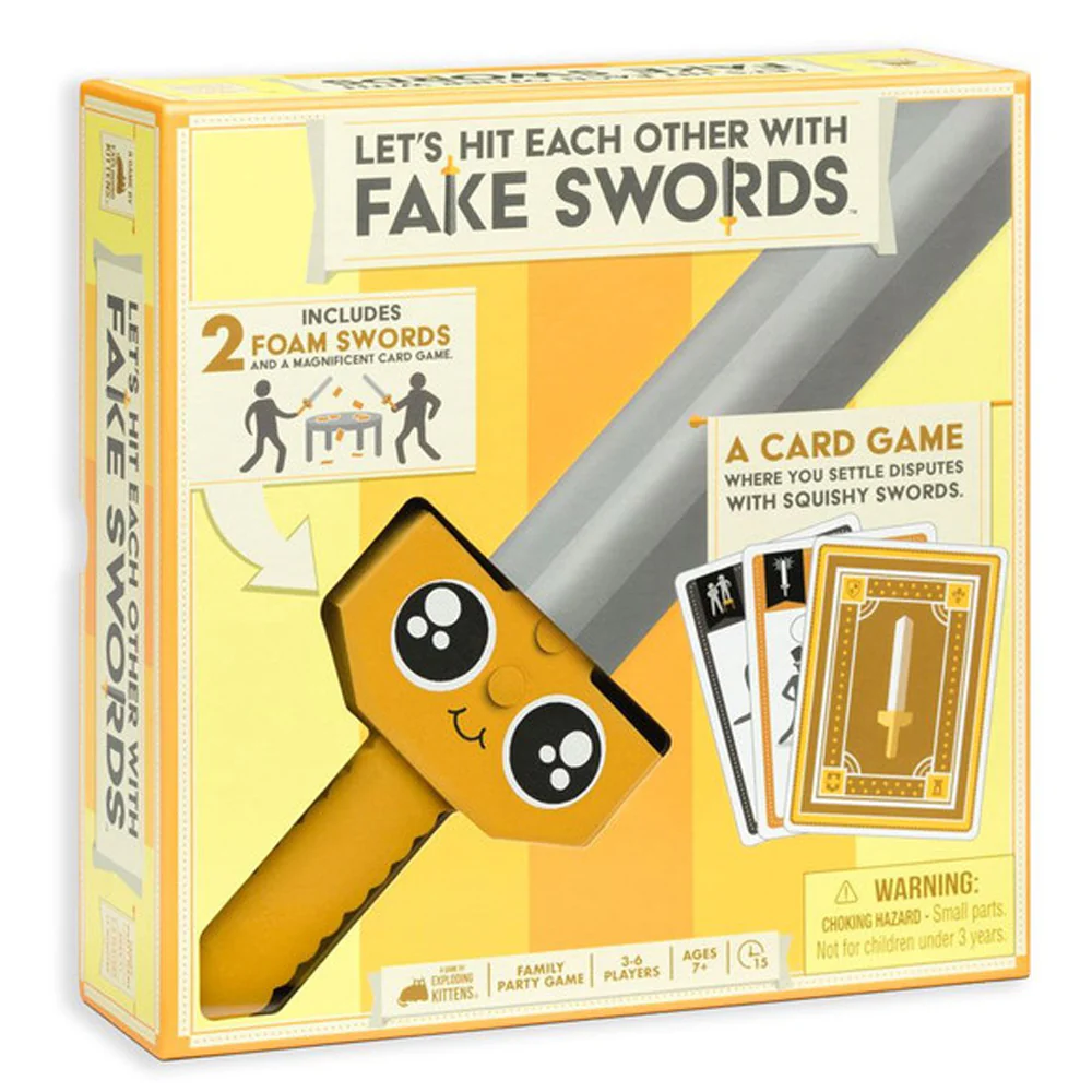Let's Hit Each Other With Fake Swords