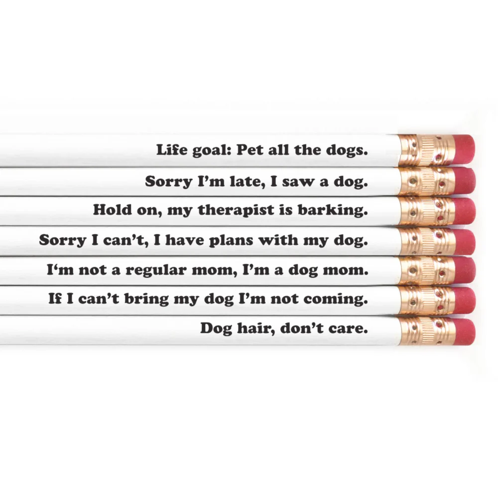 Life Goal: Pet All Dogs Pencil Set - Image 2