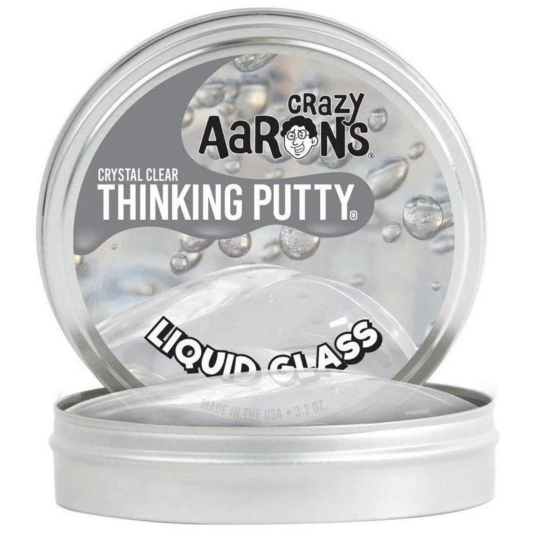 Liquid Glass Crystal Clear - Crazy Aarons Thinking Putty