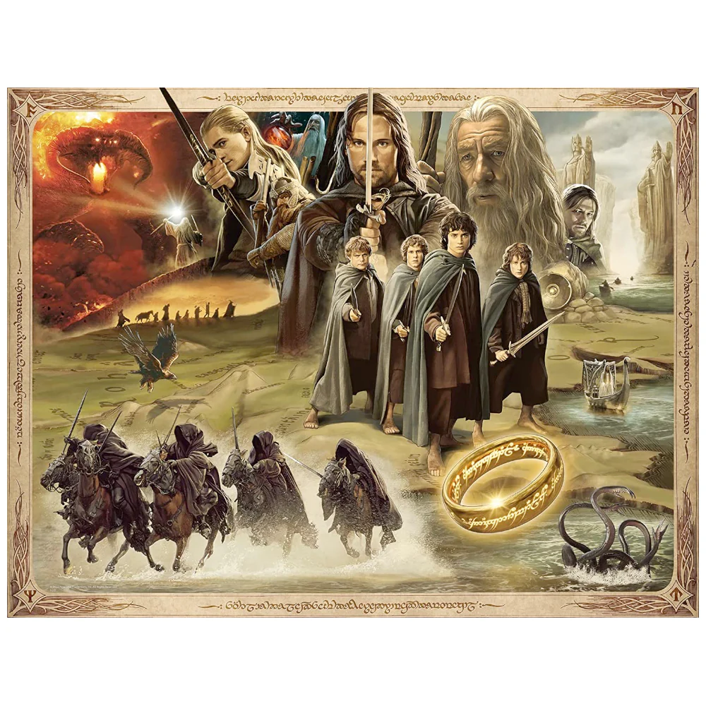 Lord of the Rings 2000 pc puzzle - Image 2