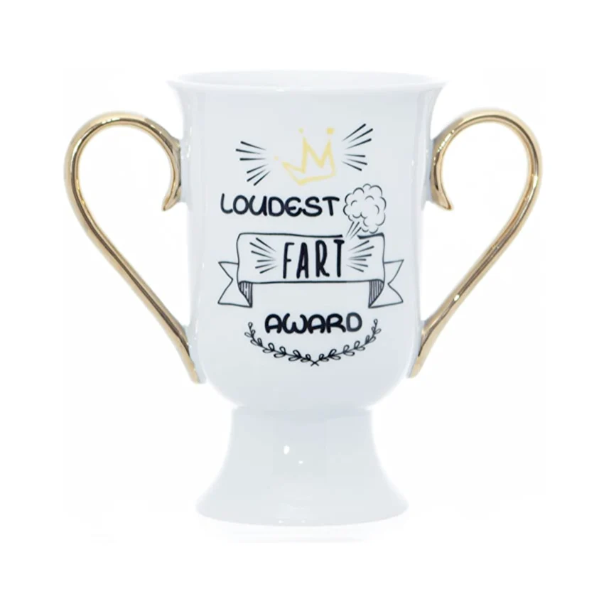 Loudest Fart Award Trophy Mug