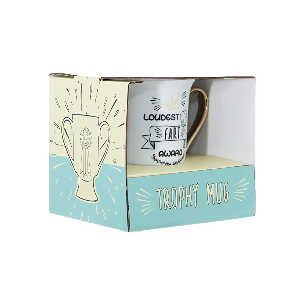 Loudest Fart Award Trophy Mug - Image 3