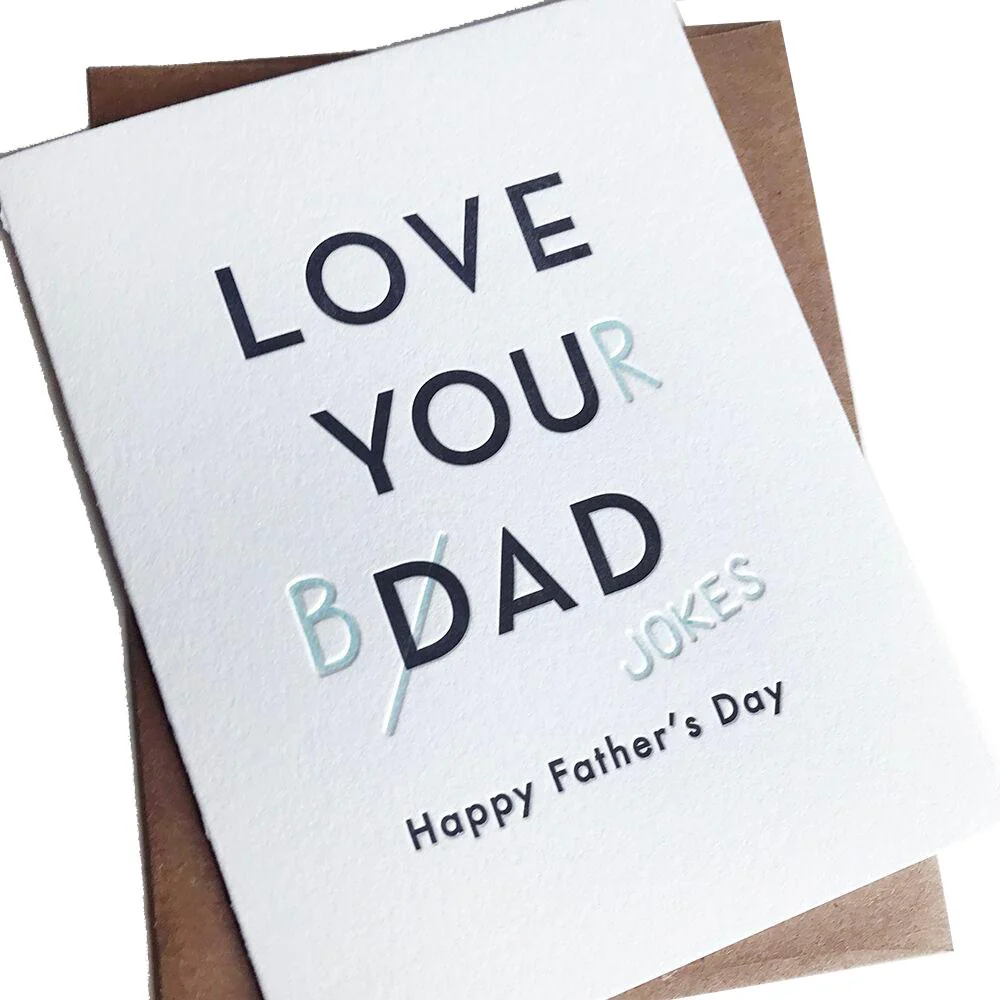 Love Your Dad Jokes Card