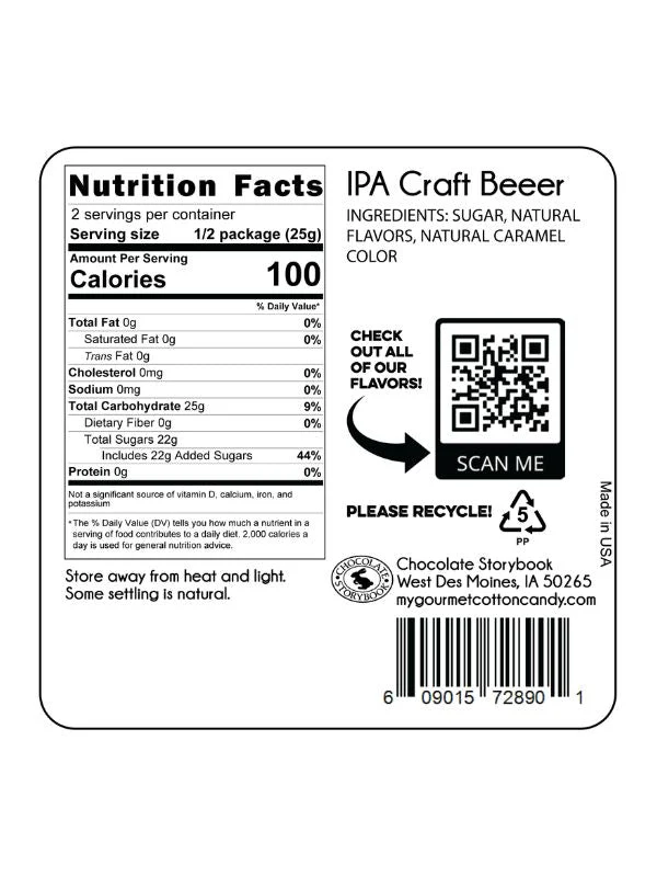 IPA Craft Beer Cotton Candy - Image 3