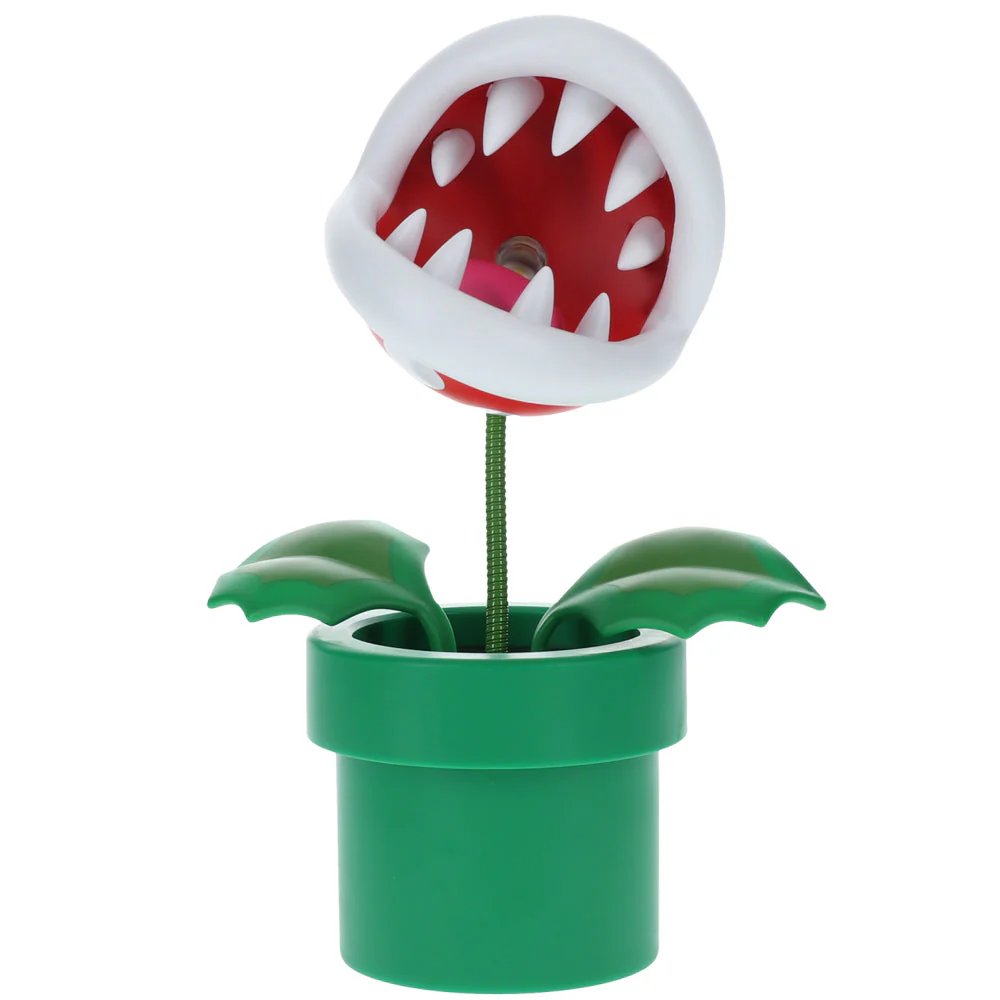 Mario Mini Piranha Plant Posable Lamp V2 - Image 3