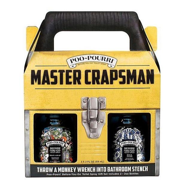Master Crapsman Gift Set - Toilet spray