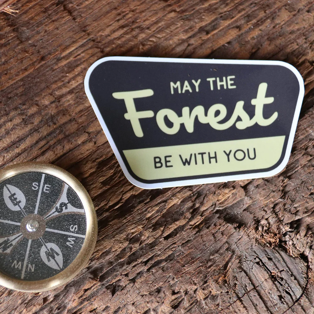 May the Forest Be with You Sticker - Image 3