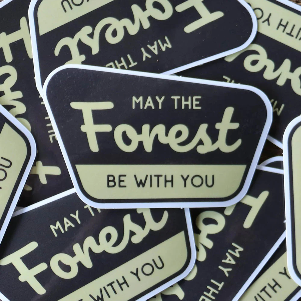 May the Forest Be with You Sticker - Image 4