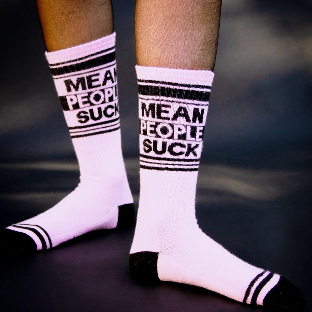 Mean People Suck Gym Socks - Image 2