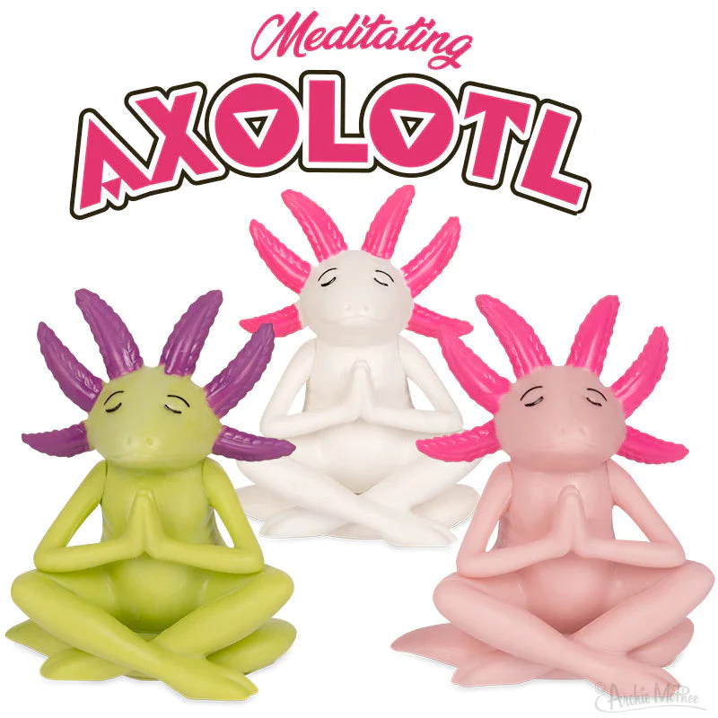 Meditating Axolotl - 1 random color