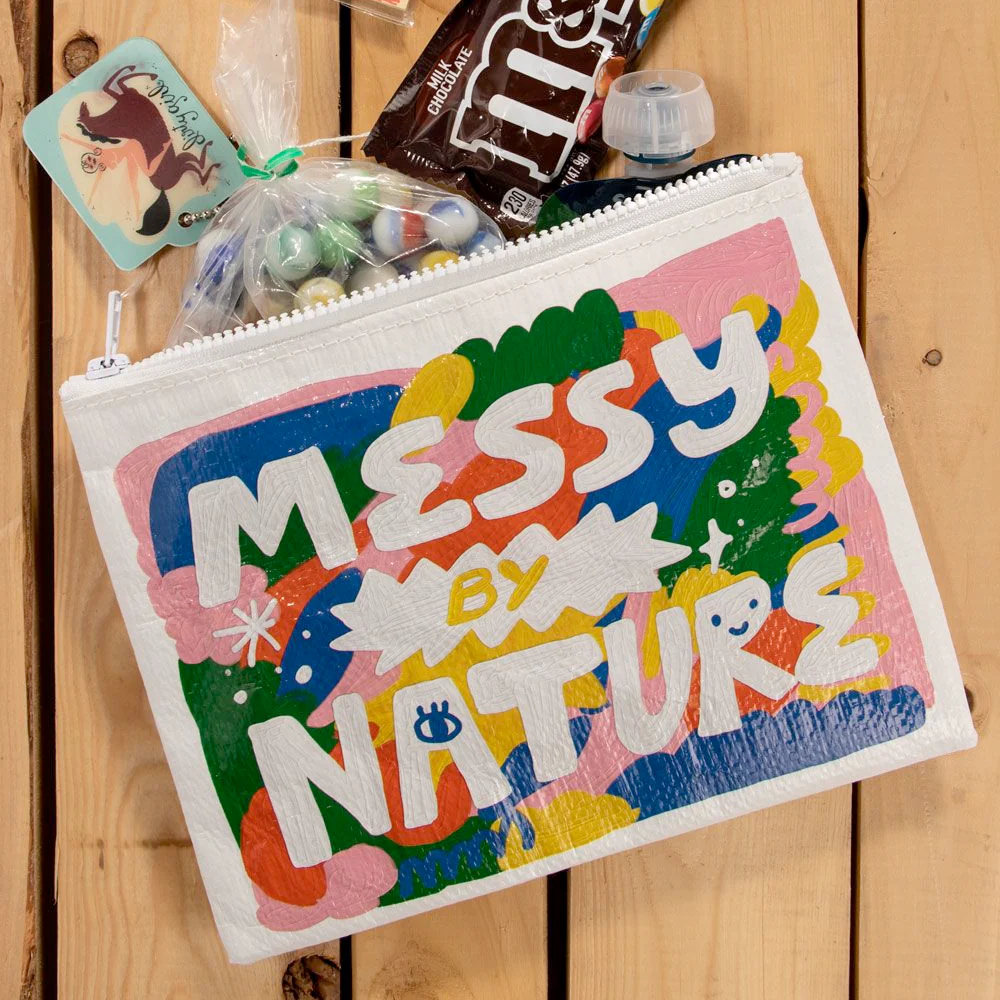 Messy By Nature Zipper Pouch - Image 2