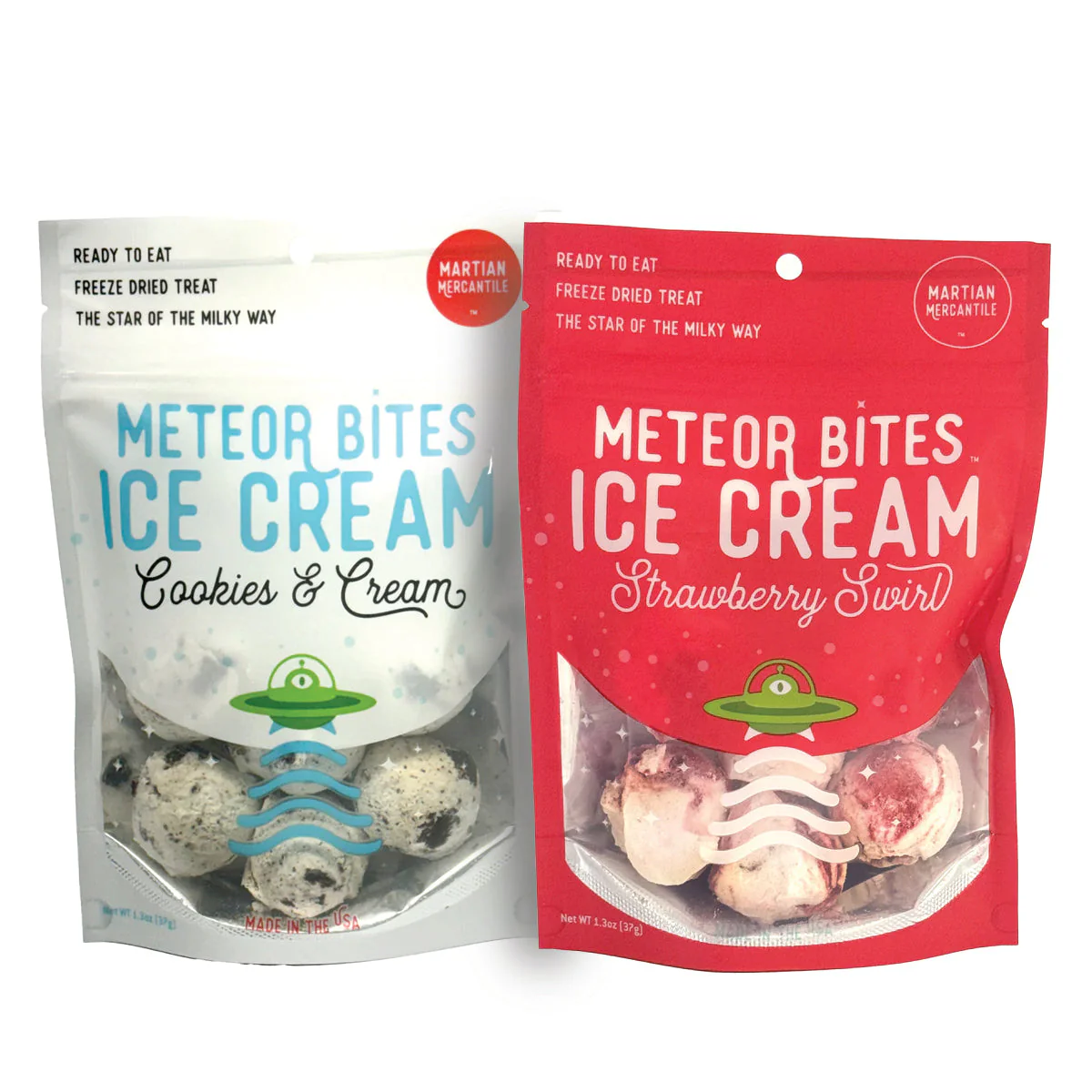 Meteor Bites Freeze Dried Ice Cream