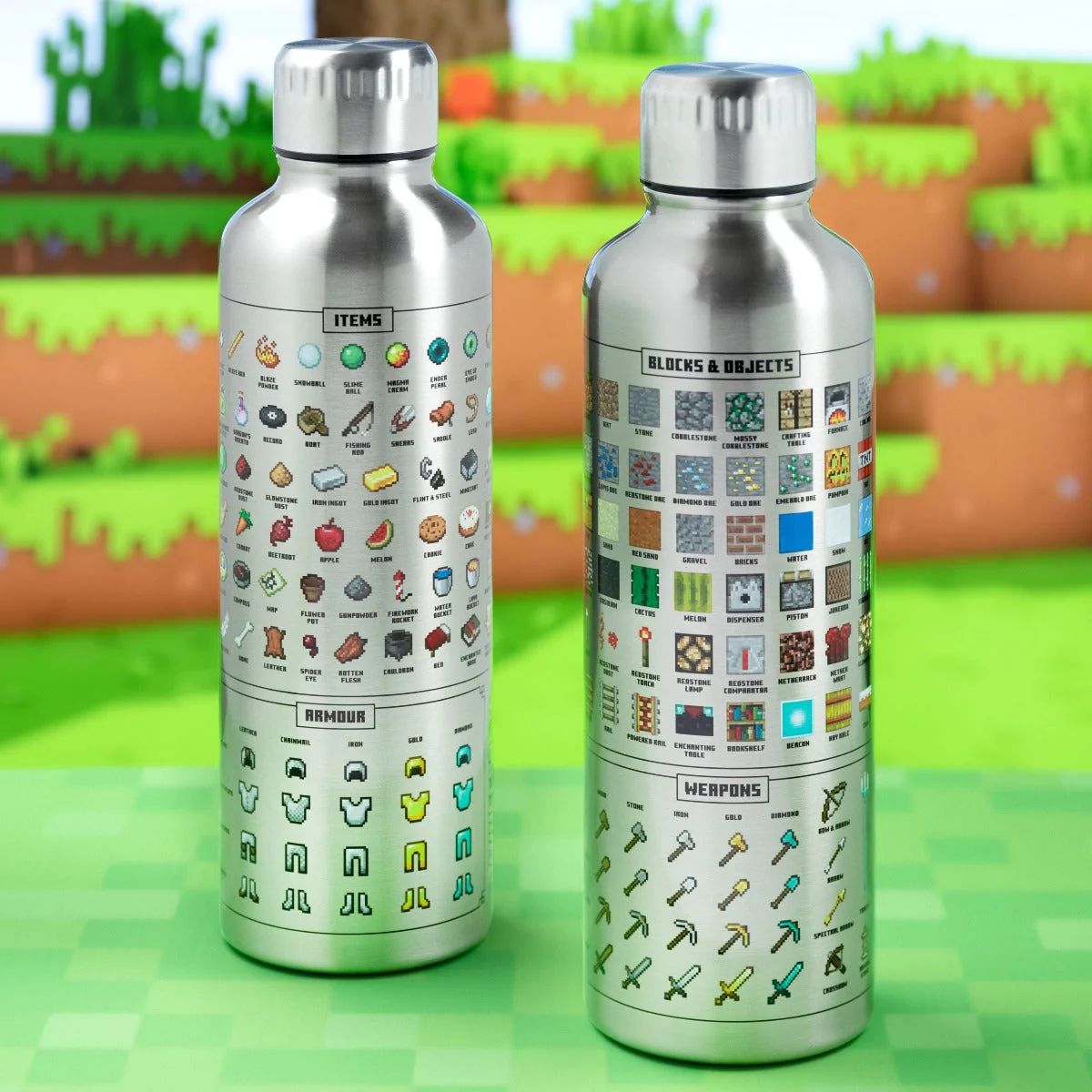 Minecraft Metal Water Bottle - Image 2