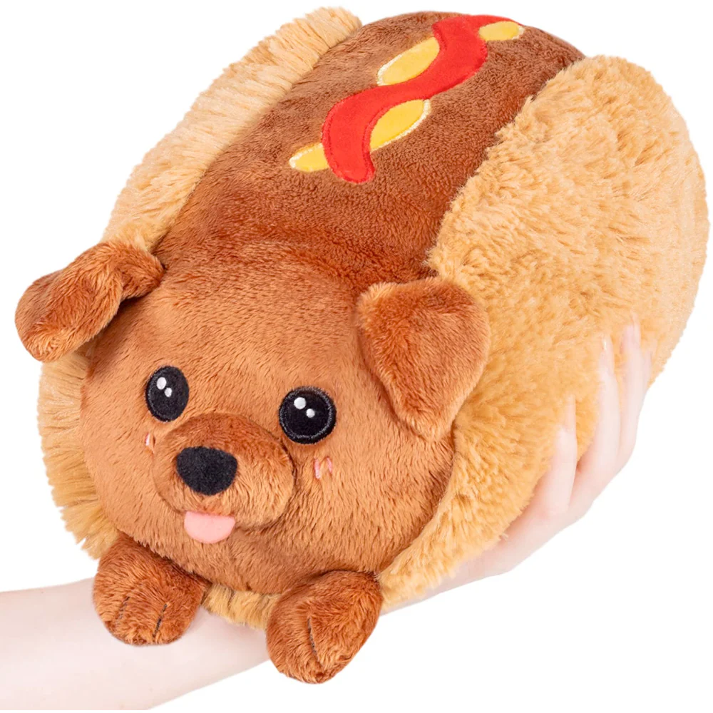 Squishable Mini Dachshund Hot Dog  11"
