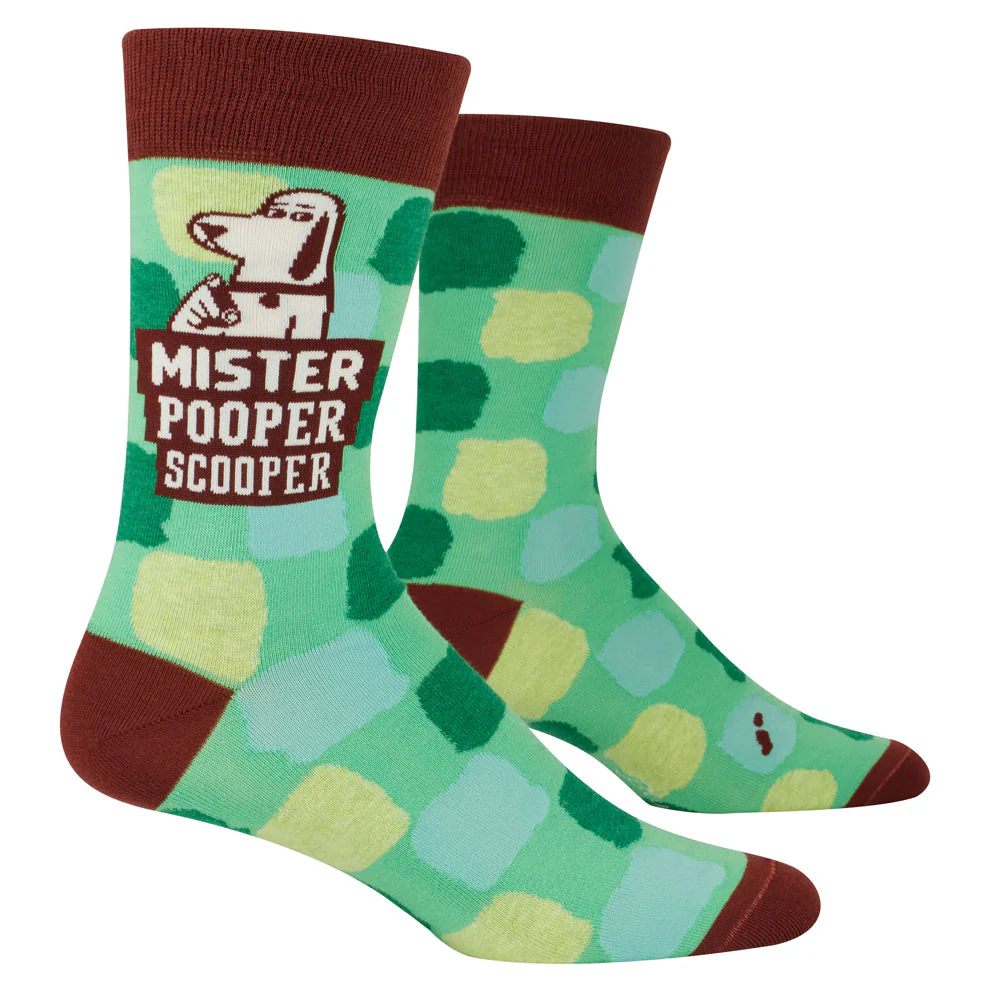 Mister Pooper Scooper Men's Crew Socks