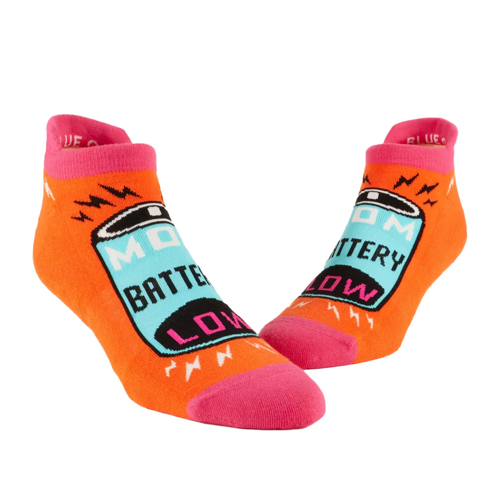 Mom Battery Sneaker Socks - Image 3