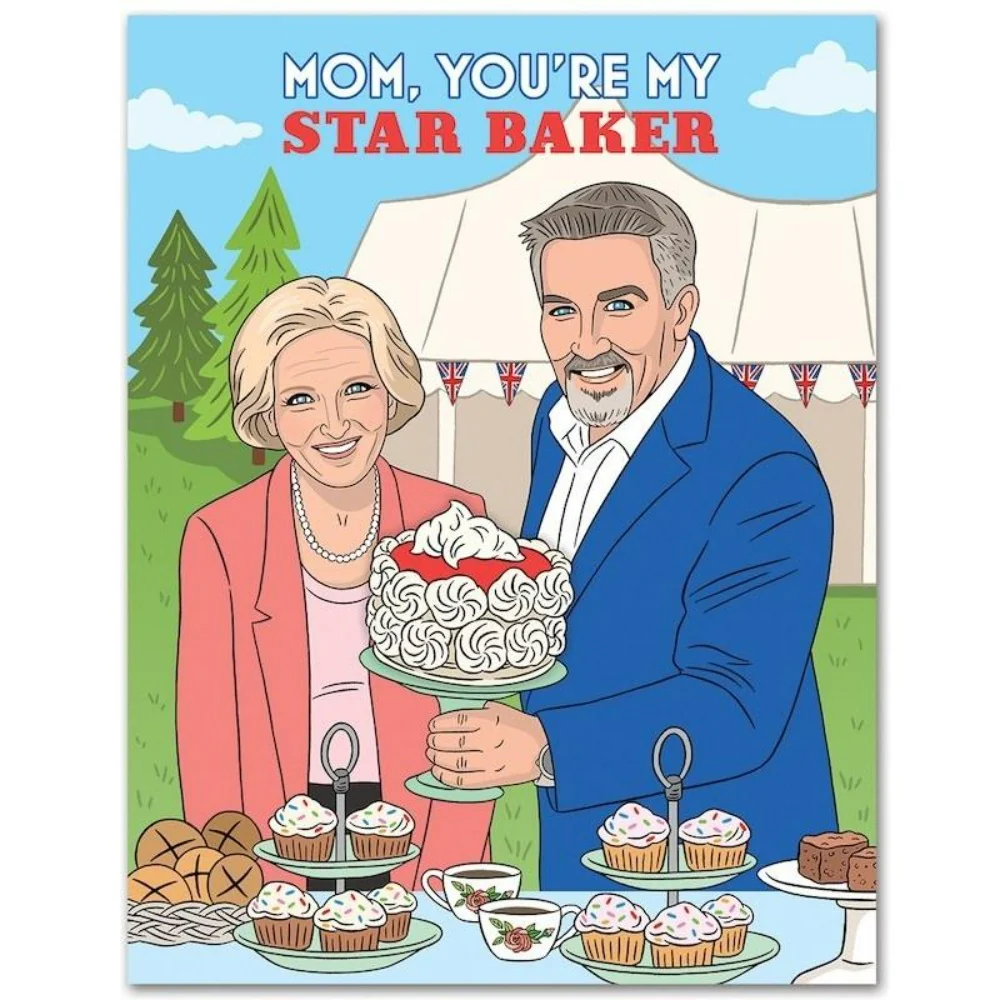 Mom, You're my Star Baker Card