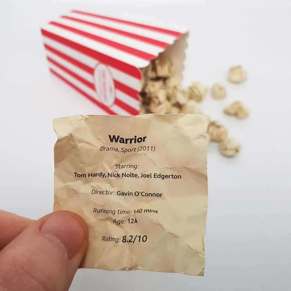 Movie Popcorn Bucket List - Image 3