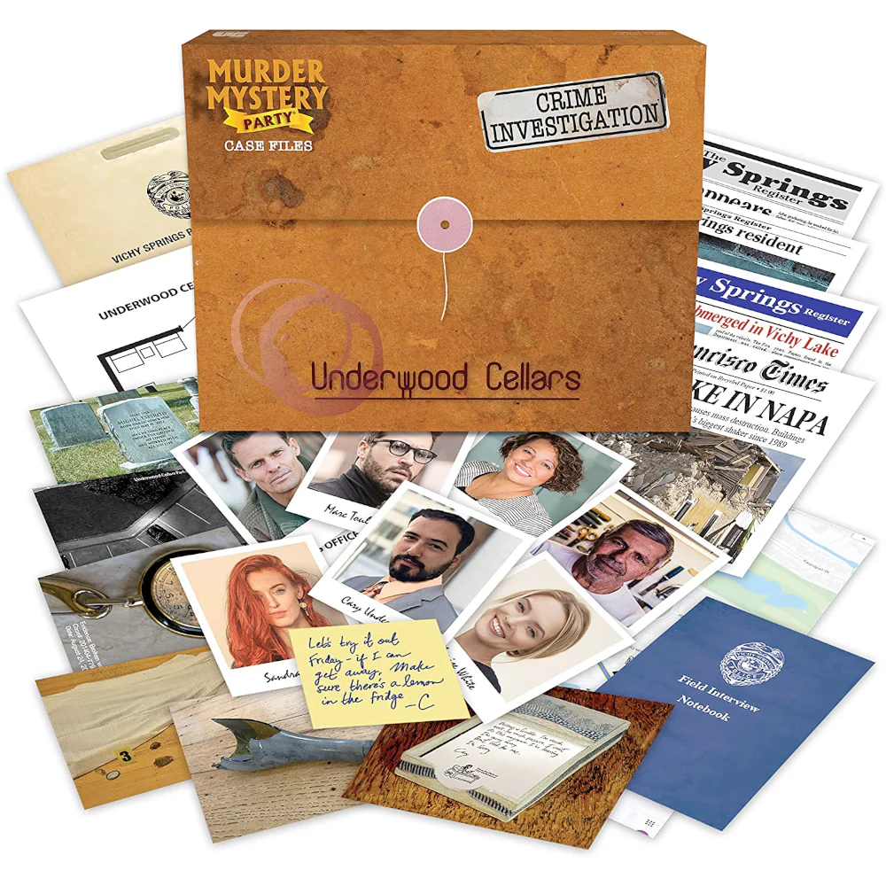 Murder Mystery Party Case Files