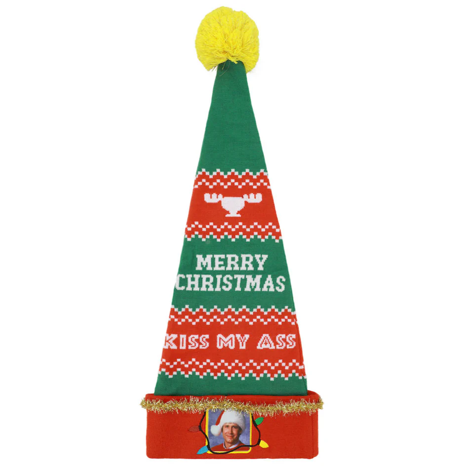National Lampoon's Christmas Vacation Clark Griswold Santa Hat