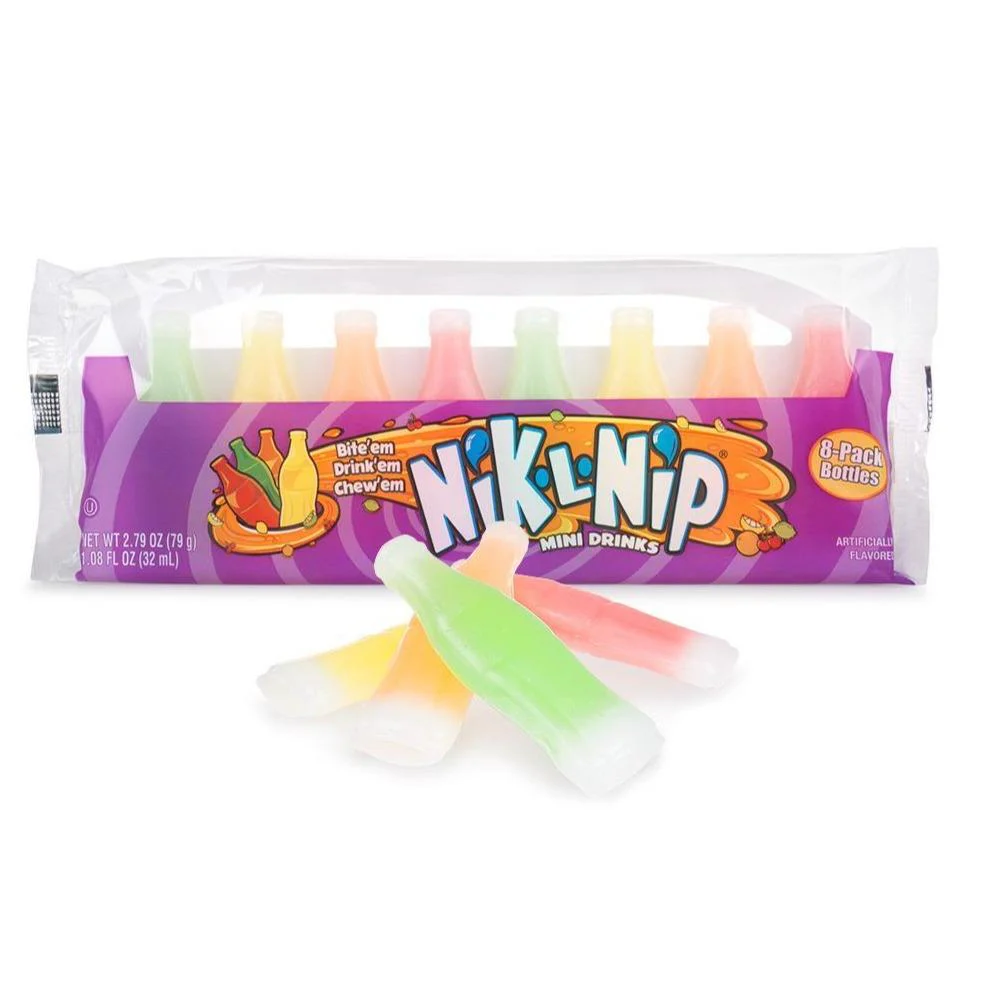 Nik-L-Nip Wax Bottles -8 Pack