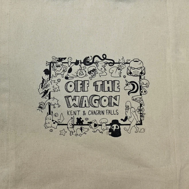 Off the Wagon 5oz Cotton Canvas Tote Bag - Image 2