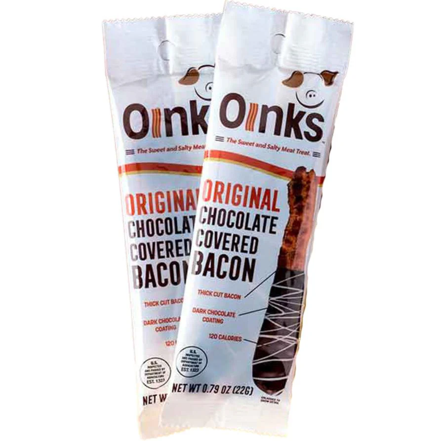 Oinks Spicy Chocolate Covered Bacon - 1 package - Image 3