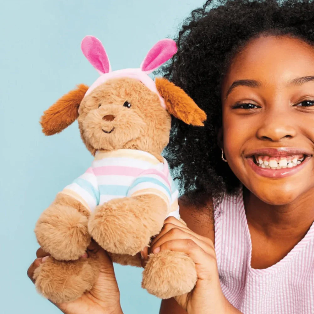 Paisley Puppy Fur & Fleece Plush - Image 2