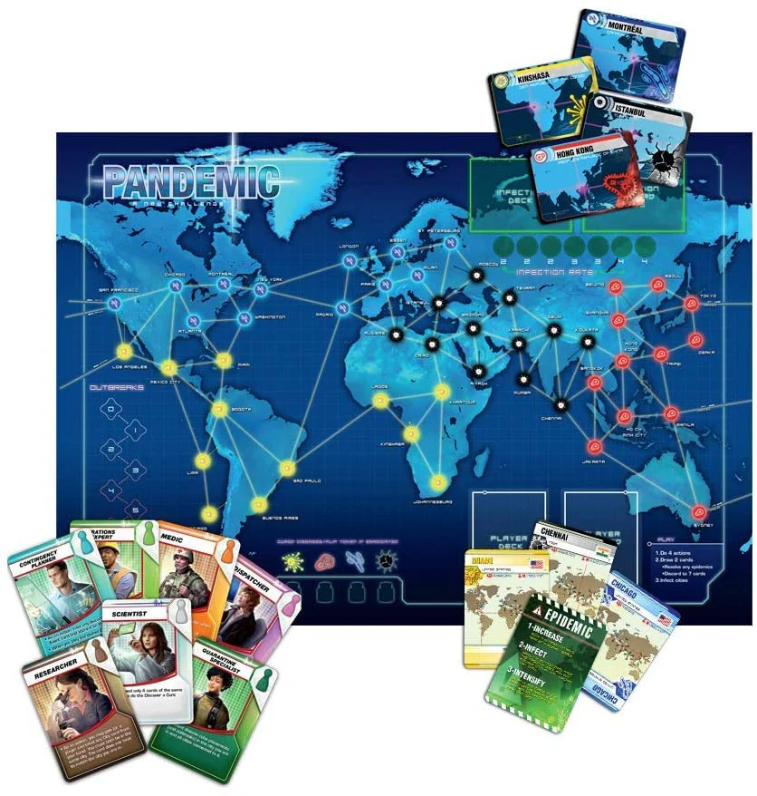 Pandemic cooperative board game - Image 2