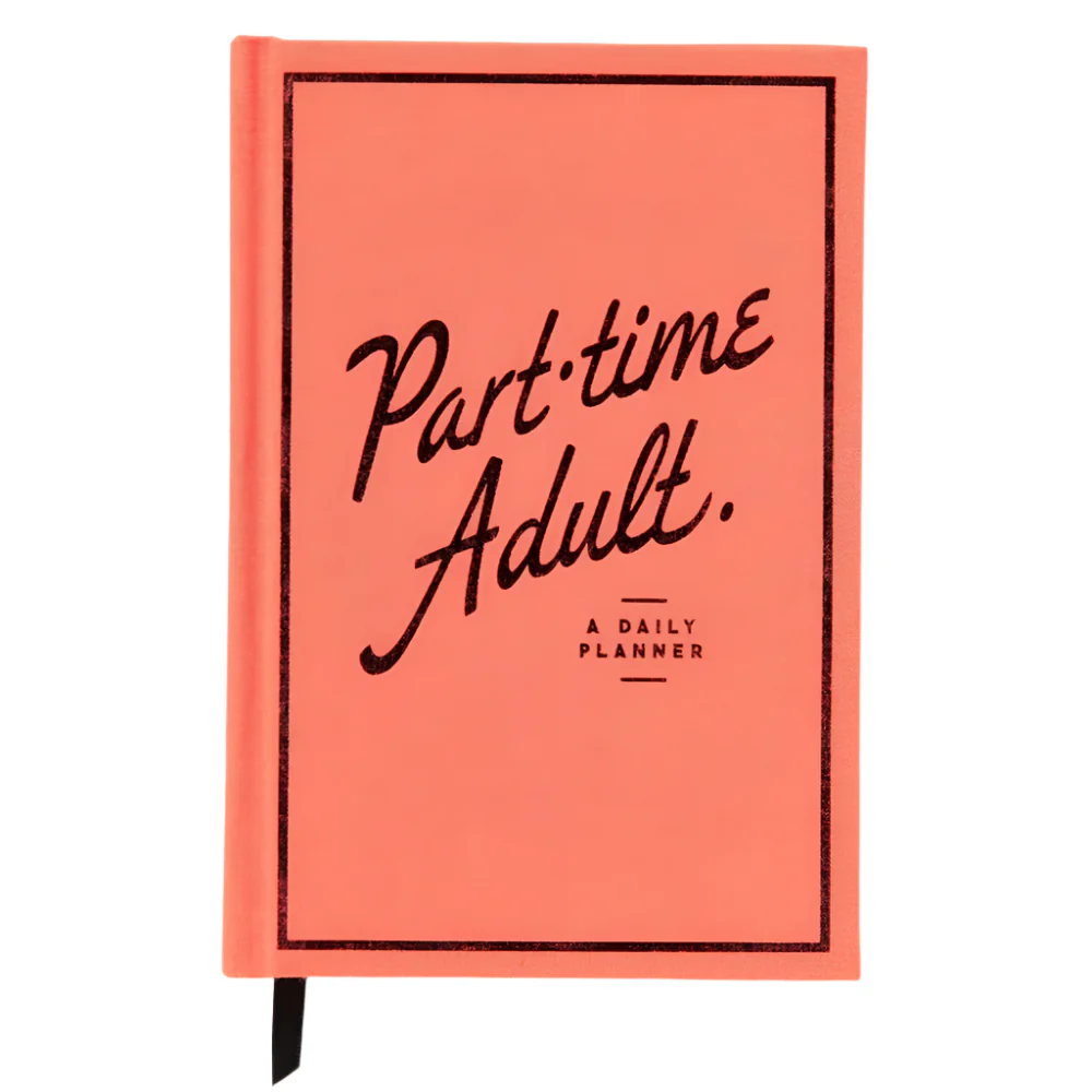 Part-time Adult Undated Daily Planner