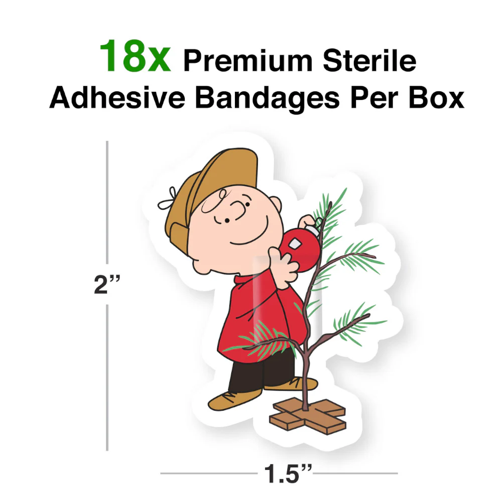 Peanuts A Charlie Brown Christmas Adhesive Bandages - Image 2