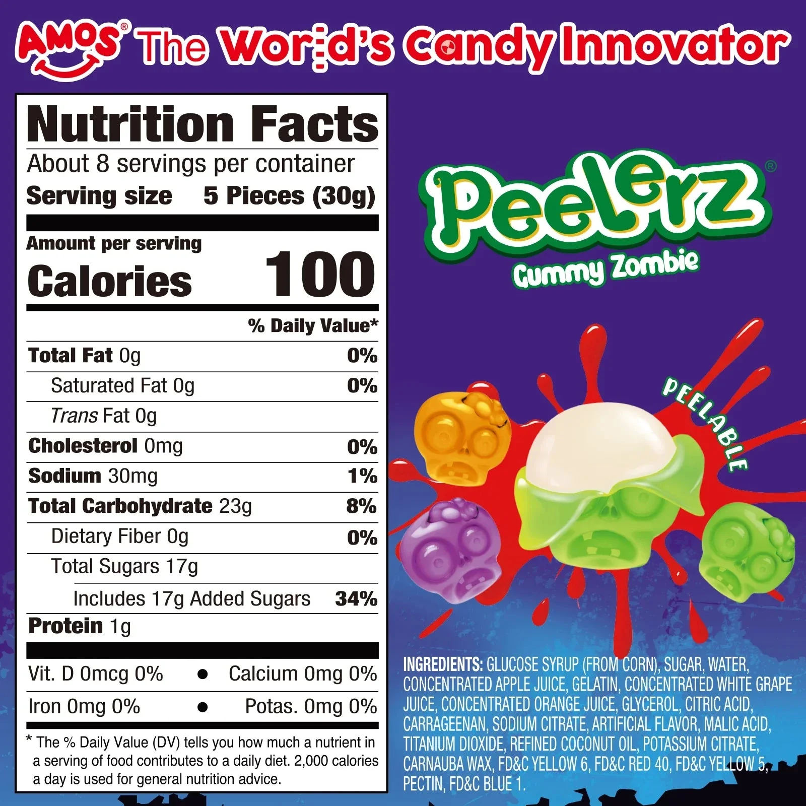 Peelerz Zombie Gummy Candy - Image 3