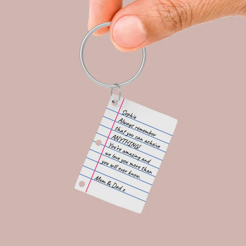 Little Letter Keyring - Image 3