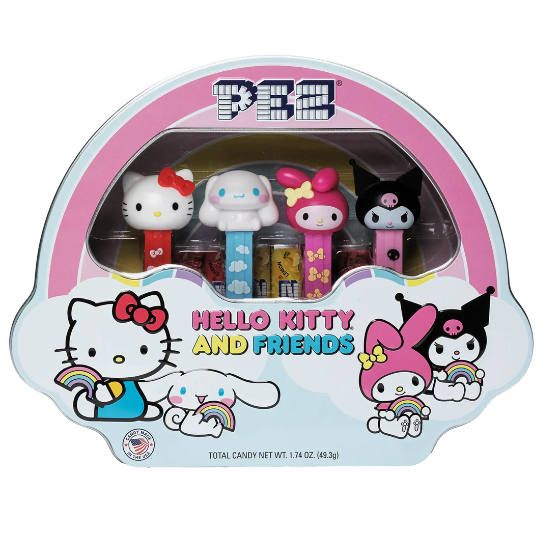 Pez Hello Kitty & Friends Gift Tin