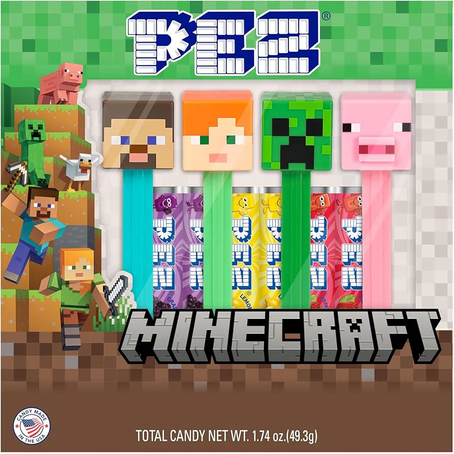 Pez Minecraft Boxed set of 4