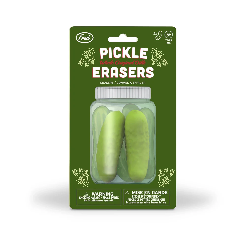Pickle Erasers - set of 2 - Image 3