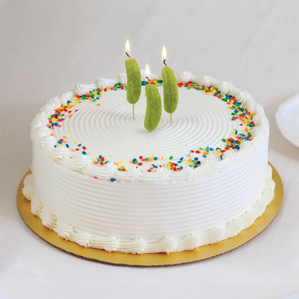 Pickle Party Candles - Set of 6 - Image 3