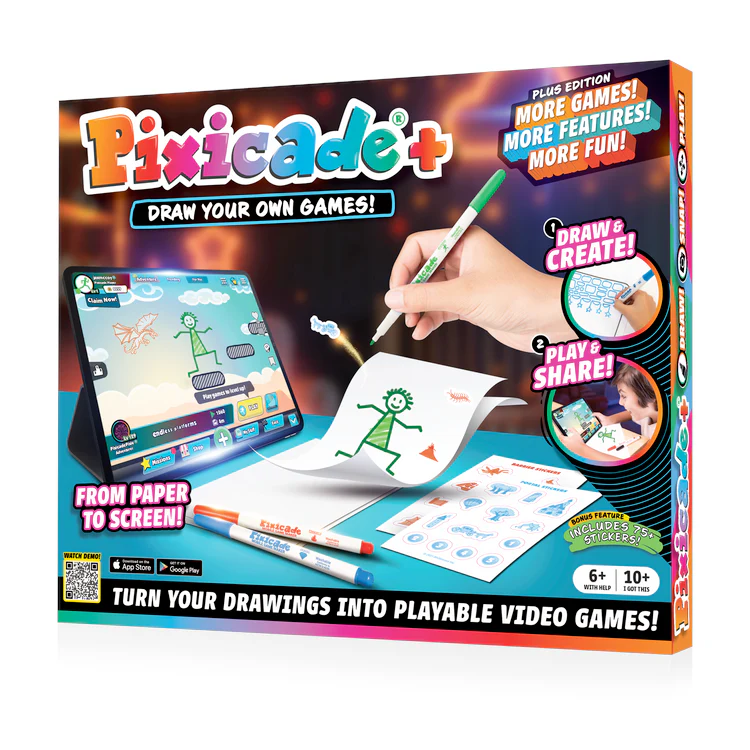 Pixicade+ Draw Your Own Games