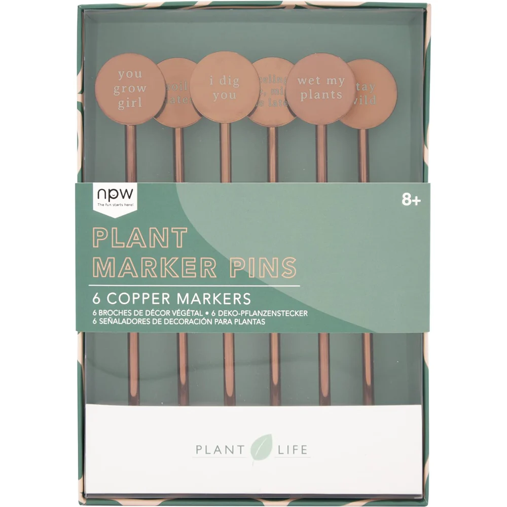 Funny Plant Life Plant Marker Pins
