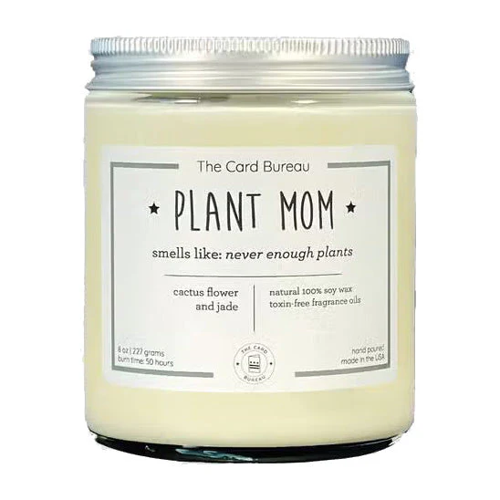 Plant Mom Soy Candle - 8 oz
