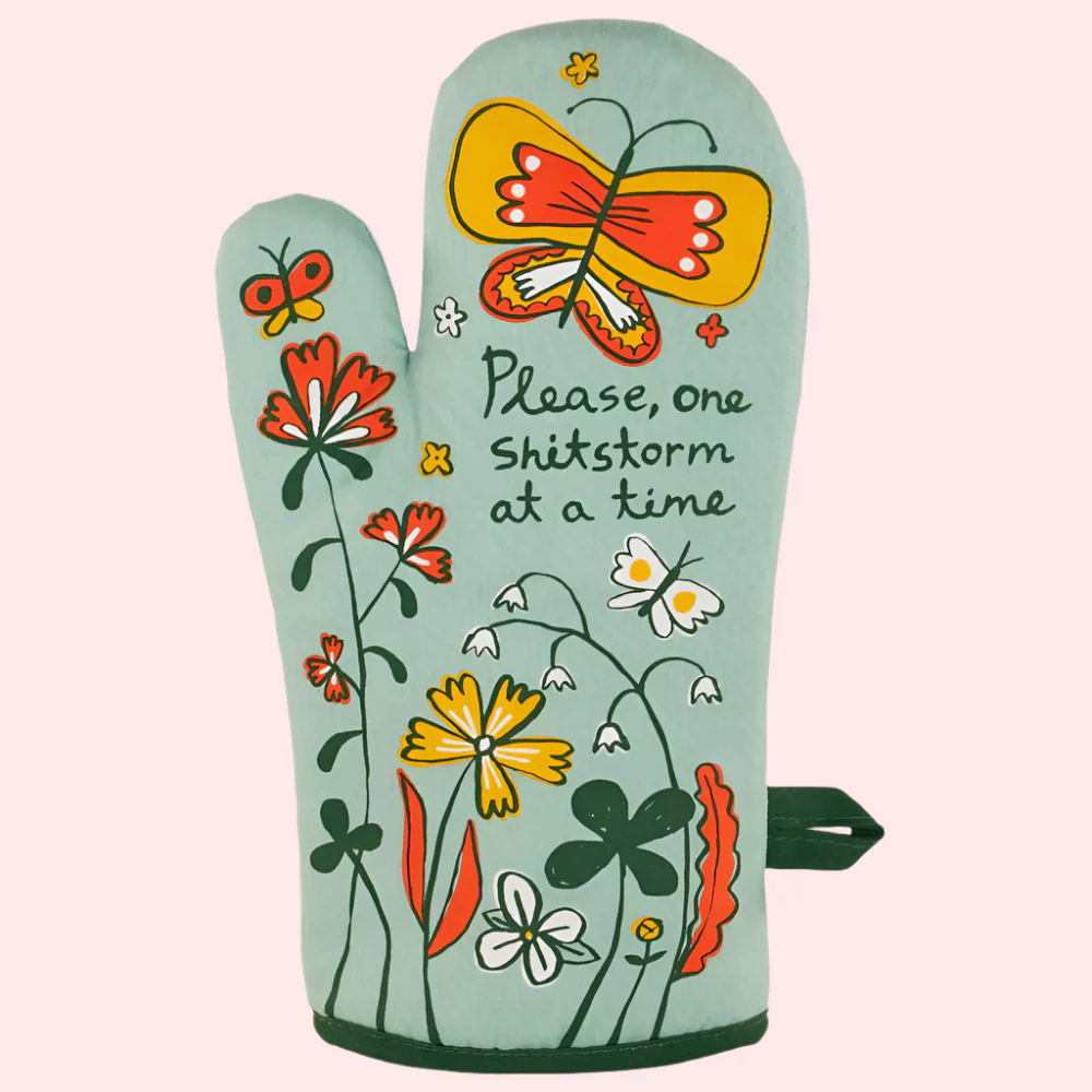 Please, One Shitstorm at a Time Oven Mitt - Image 3